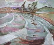 Edvard Munch Landscape oil on canvas